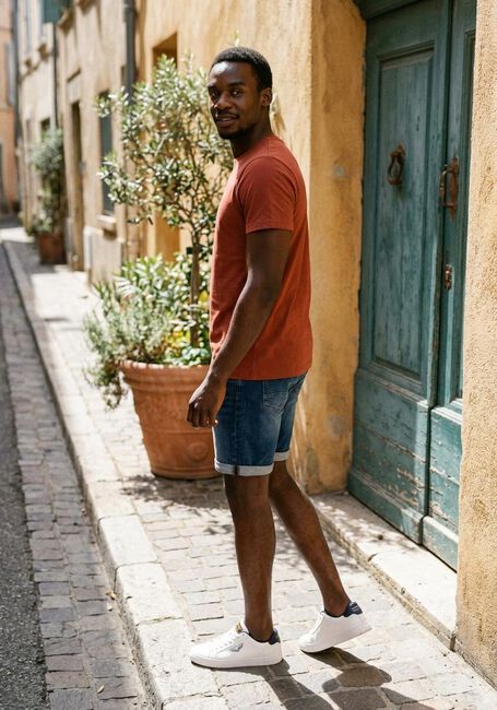 PME LEGEND Pantalon courts PME LEGEND NIGHTFLIGHT SHORTS en bleu - large