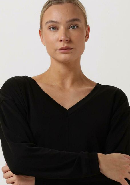 SIMPLE Longsleeves TAMYRA JER-MODAL-22-3 en noir - large