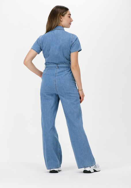 OBJECT Combinaison NORMA DENIM JUMPSUIT Bleu clair - large