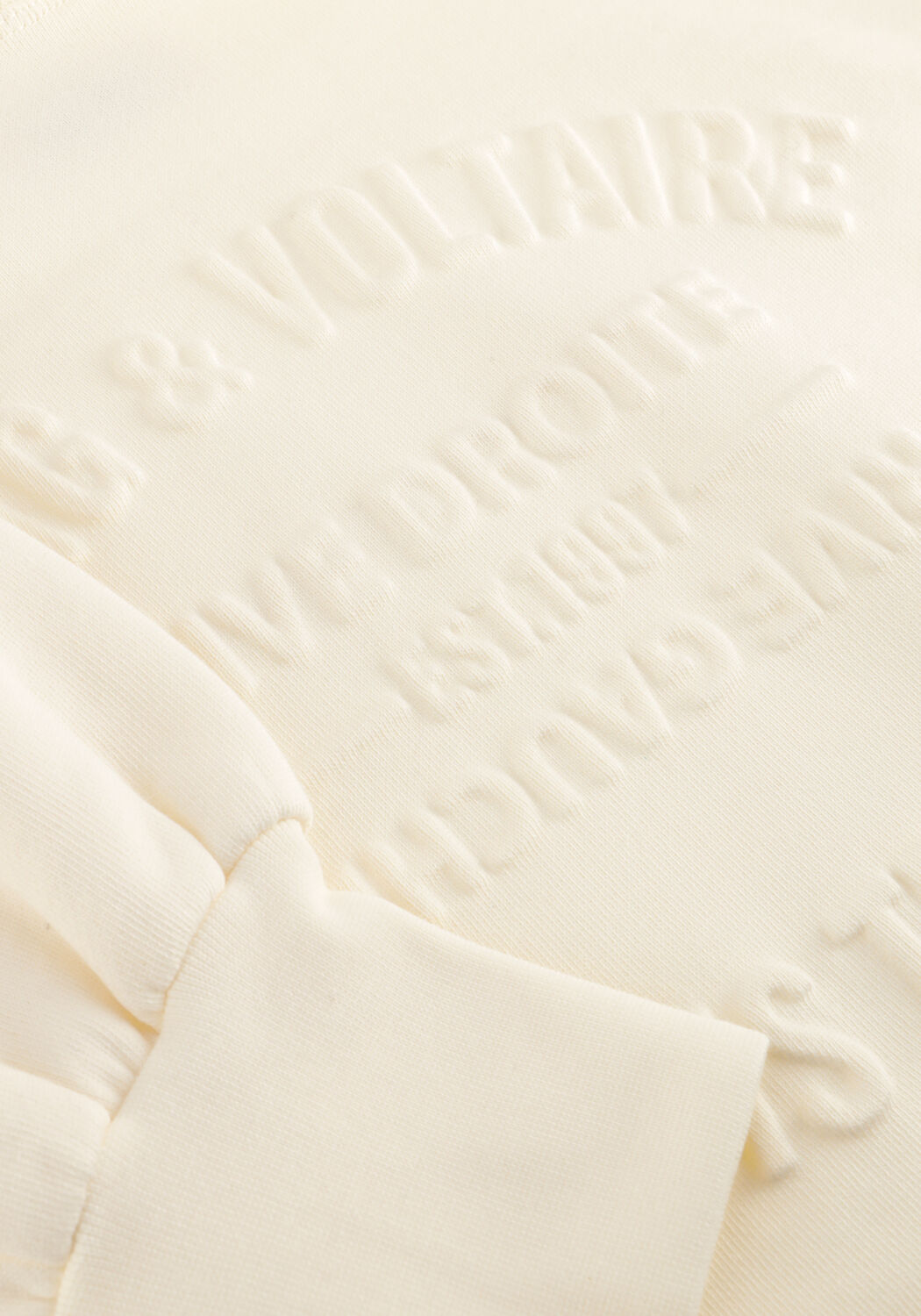 Creme ZADIG & VOLTAIRE Trui X60435 - large