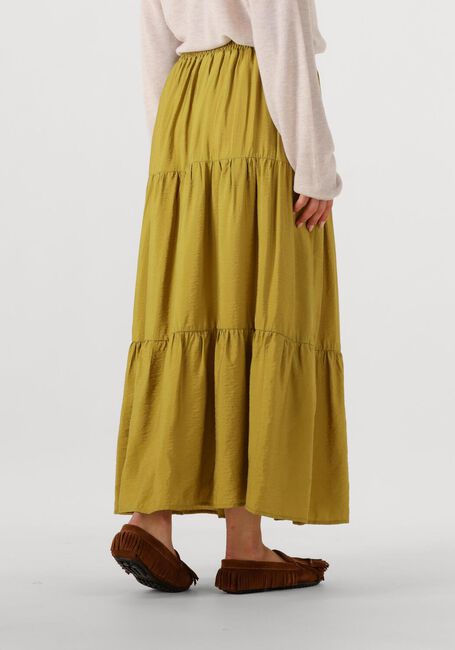 LOUIZON Jupe maxi WELLNESS en jaune - large