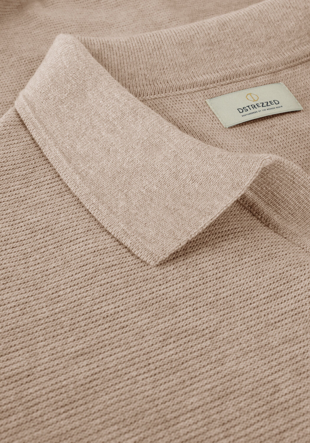 DSTREZZED Polo MERCURY SHORT SLEEVE POLO en marron - large