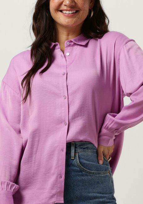 Paarse MSCH COPENHAGEN  MSCHSANDELINE MALUCA SHIRT - large