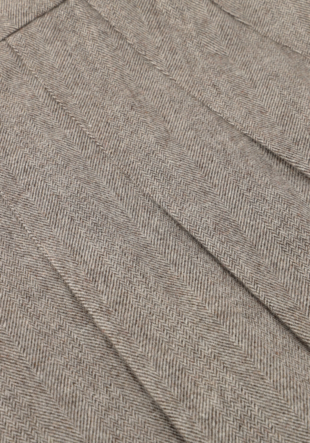 NEO NOIR Mini-jupe LAURINA HERRINGBONE SKIRT en taupe - large