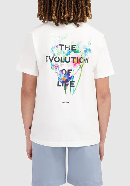 BALLIN T-shirt 017109 en blanc - large