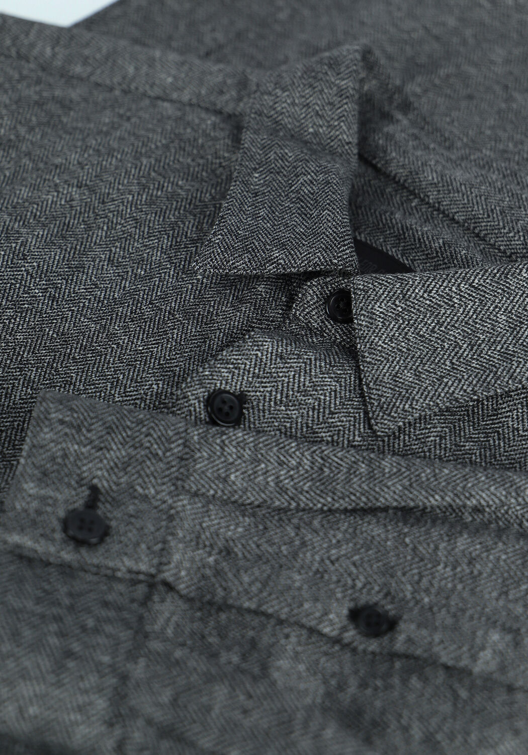 Grijze DRYKORN Casual overhemd RUBEN 136170 - large