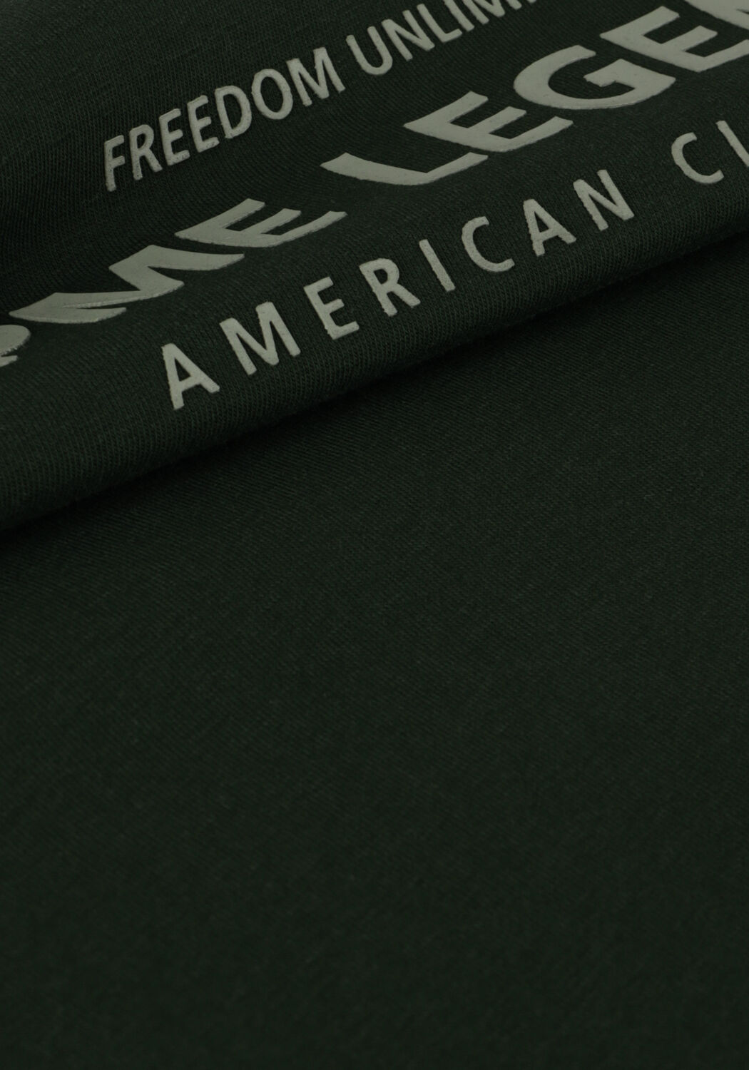 PME LEGEND T-shirt SHORT SLEEVE R-NECK COTTON ELASTANE JERSEY en vert - large