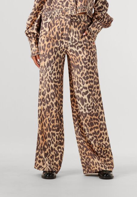 HARPER & YVE Pantalon large HOLLY-PA en marron - large