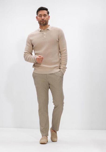 SAINT STEVE Polo GUNTHER en beige - large