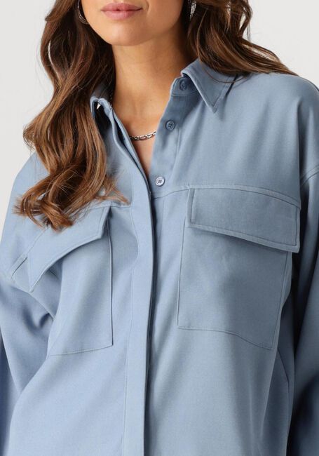 Blauwe MINUS  LIVINA OVERSIZED SHIRT - large