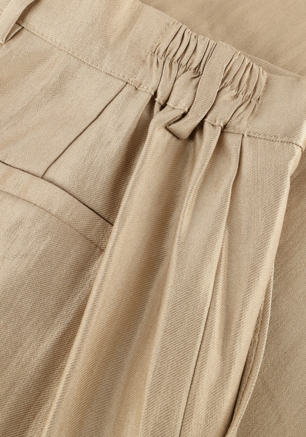 FREEBIRD Pantalon large F-WV-SHINY-TWILL-26-1 en or - large