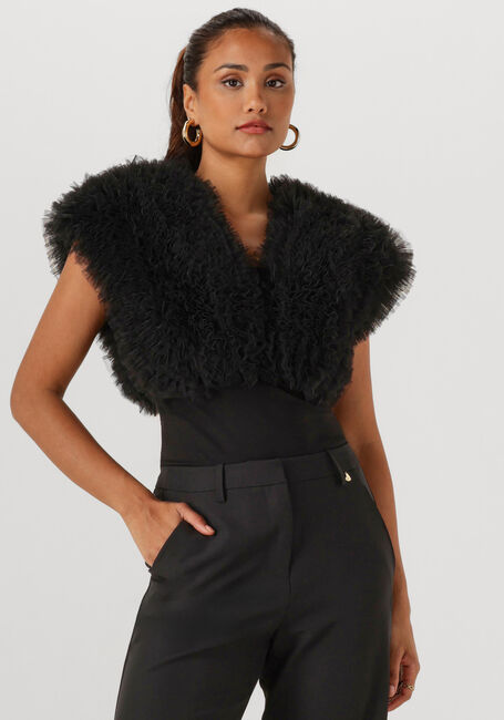 HAUTE L'AMITIÉ Haut NEW FUNKY BODYSUIT en noir - large