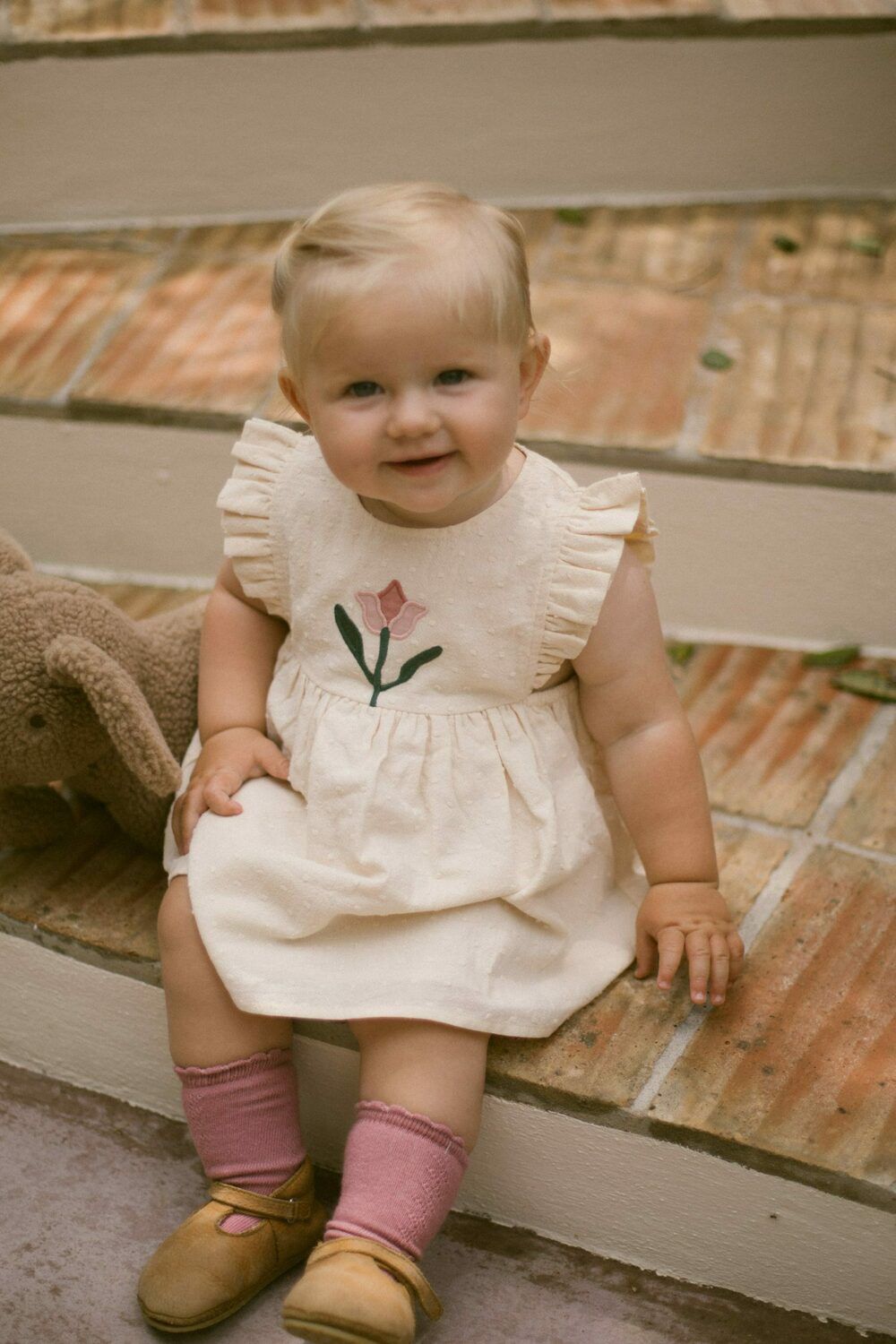 LIL' ATELIER NBFDALLAS LOOSE SKIRTALL Robes &Eacute;cru - large