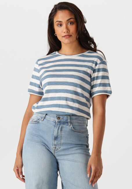 BY-BAR T-shirt HOPE BIG STRIPE TOP en bleu - large
