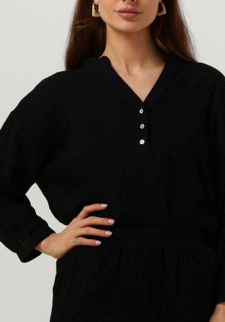 Zwarte MINUS  HEMMA 3/4 SLEEVE BLOUSE 1 - large