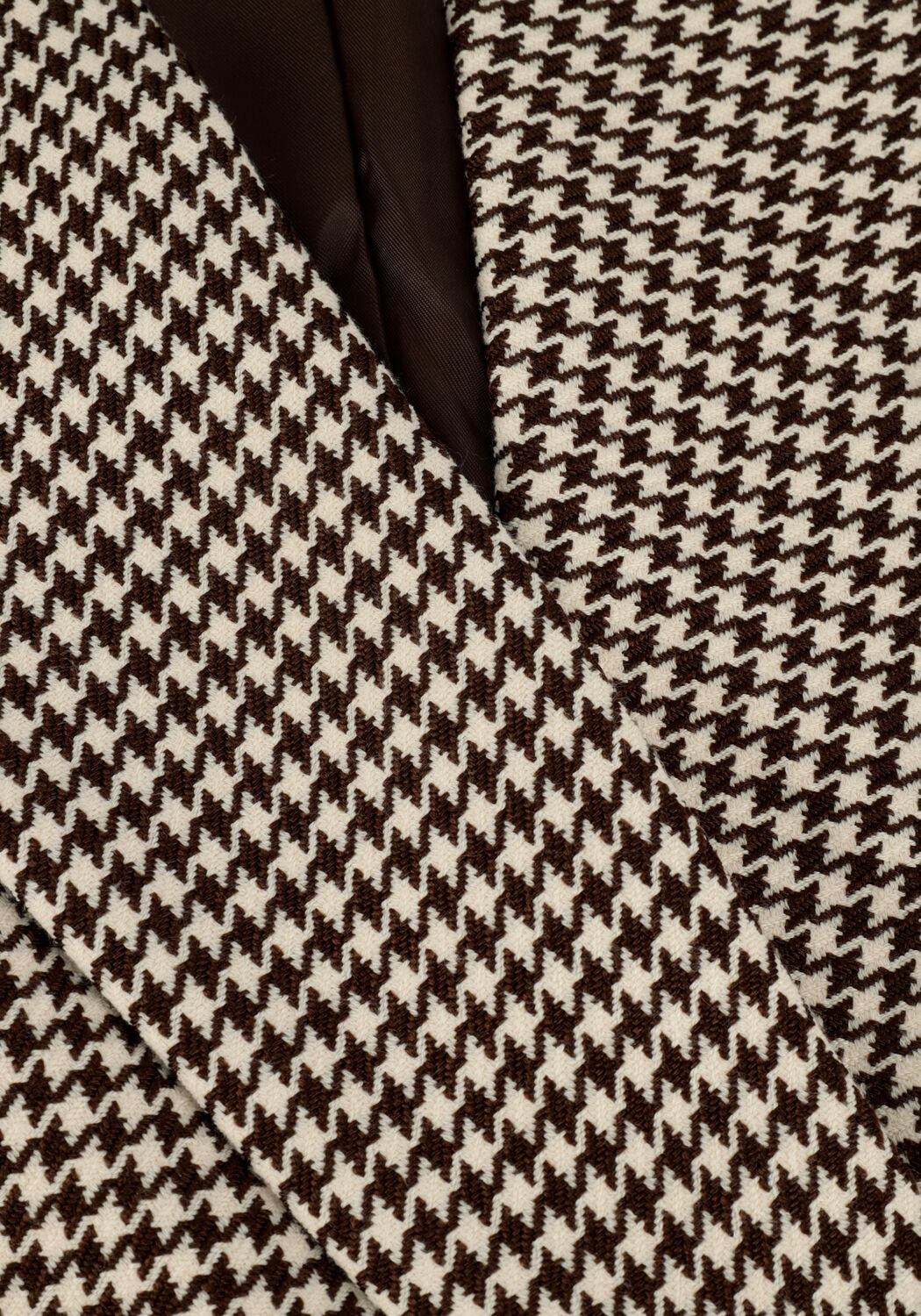 COLOURFUL REBEL Blazer RIKKI JACQUARD DOGTOOTH BOYFRIEND BLAZER en marron - large