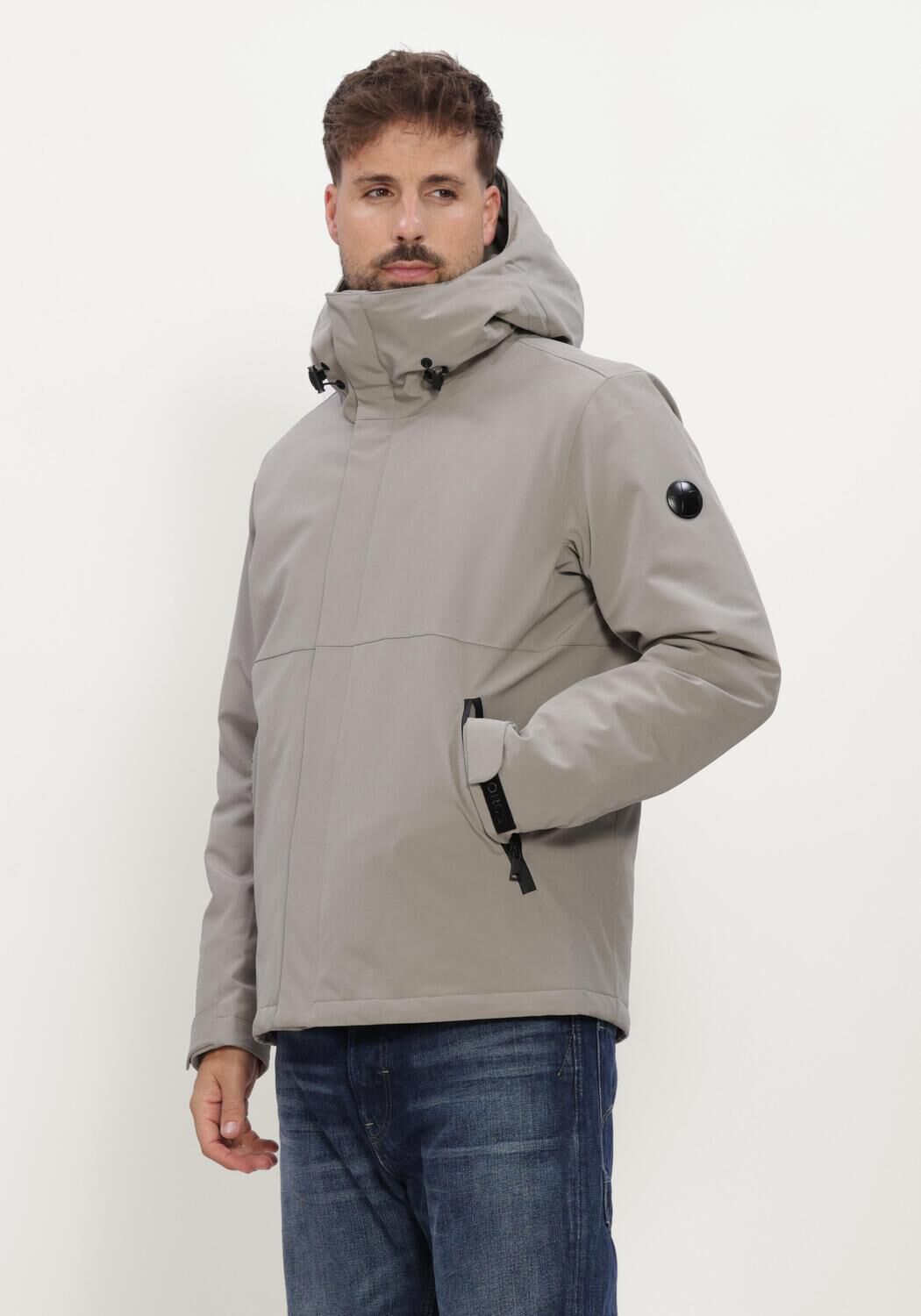Grijze AIRFORCE Jack SILVERSTON JACKET - large