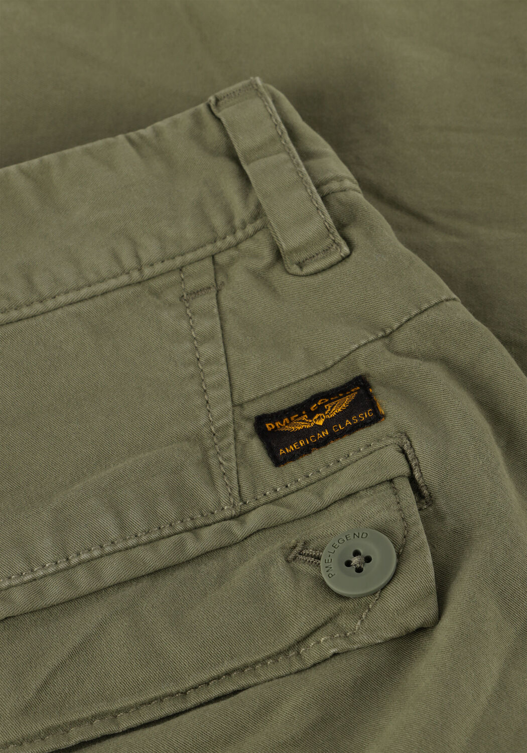 Groene PME LEGEND Korte broek AMERICAN CLASSIC CHINO SHORTS - large