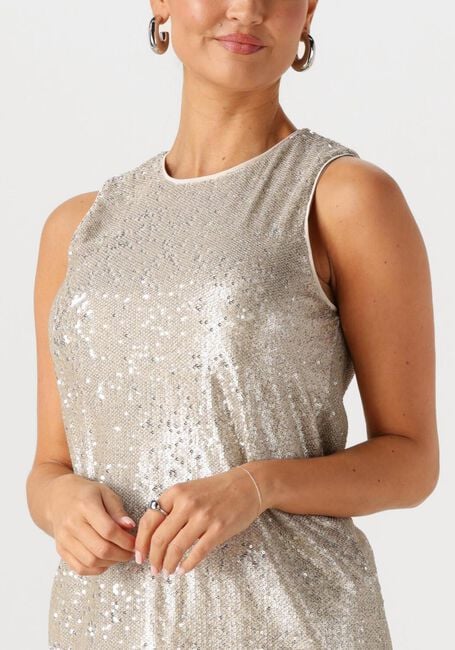 Beige MY ESSENTIAL WARDROBE Mini jurk EDNAMW DRESS - large