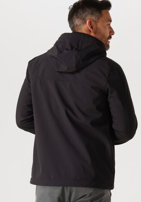 Zwarte PME LEGEND Jack SEMI LONG JACKET SUCCESSOR 3L SOFT SHELL - large