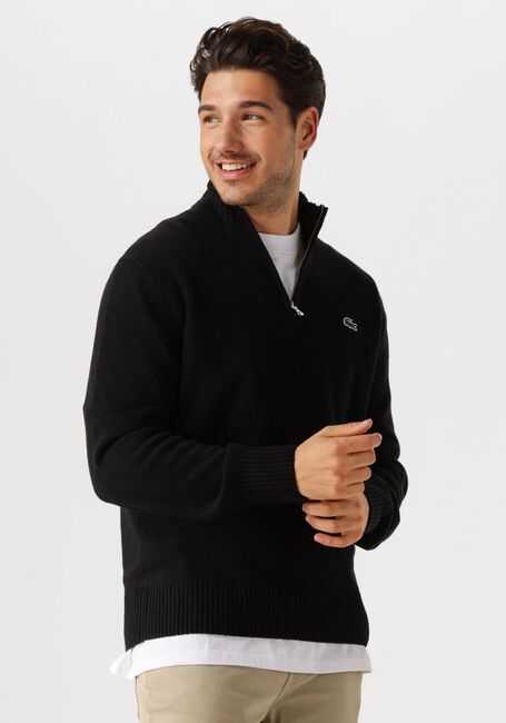LACOSTE Pull 1HA1 MEN SWEATER ZIP en noir - large
