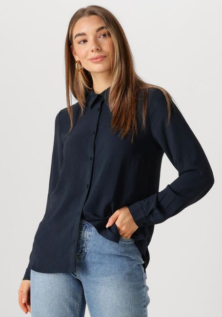 Donkerblauwe MODSTRÖM  OSSAMD SHIRT - large