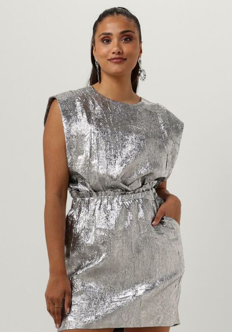 Zilveren CO'COUTURE Top VINA METALLIC TOP - large