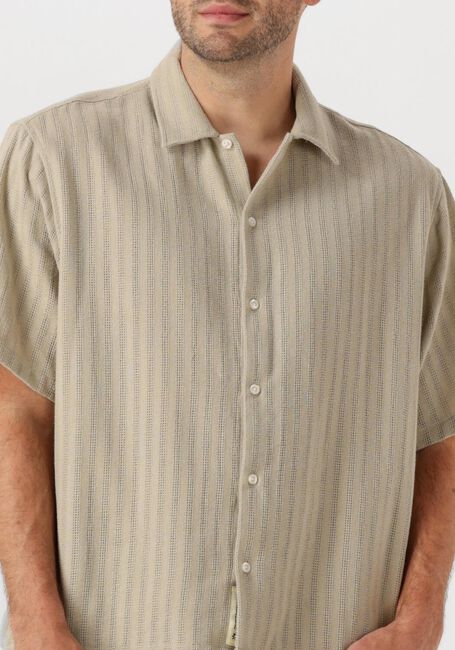 WOODBIRD Chemise décontracté WBWANG CHUKE SHIRT en beige - large