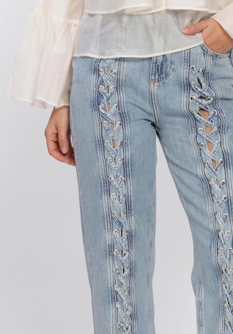 Lichtblauwe LIU JO Straight leg jeans ECS PANT FLARE OCCHIELLI - large