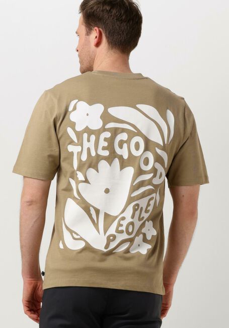 Groene THE GOODPEOPLE T-shirt TEX - large