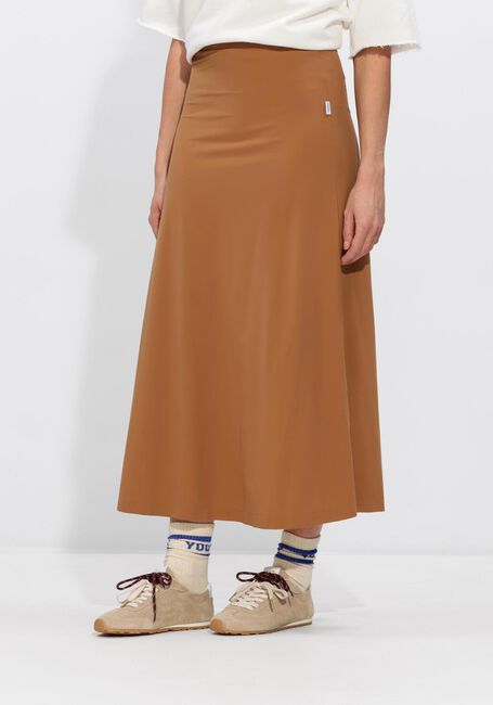 PENN & INK Jupe maxi SKIRT en marron - large