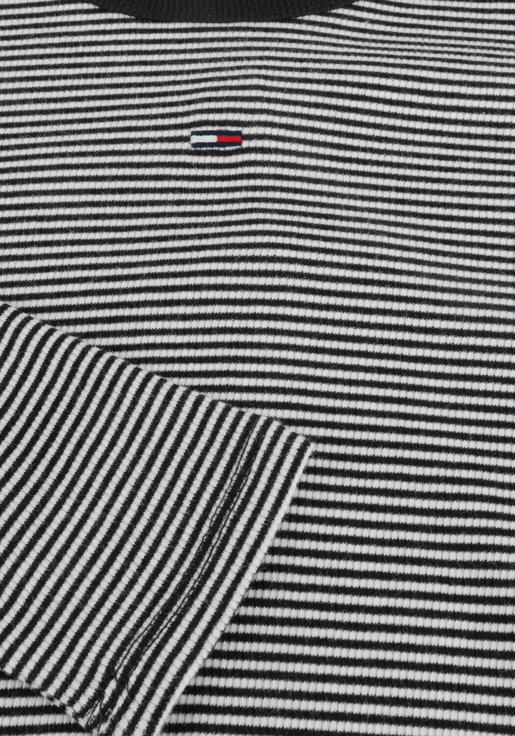 Multi TOMMY JEANS Top TJW SLIM ESSENTIAL RIB LS - large