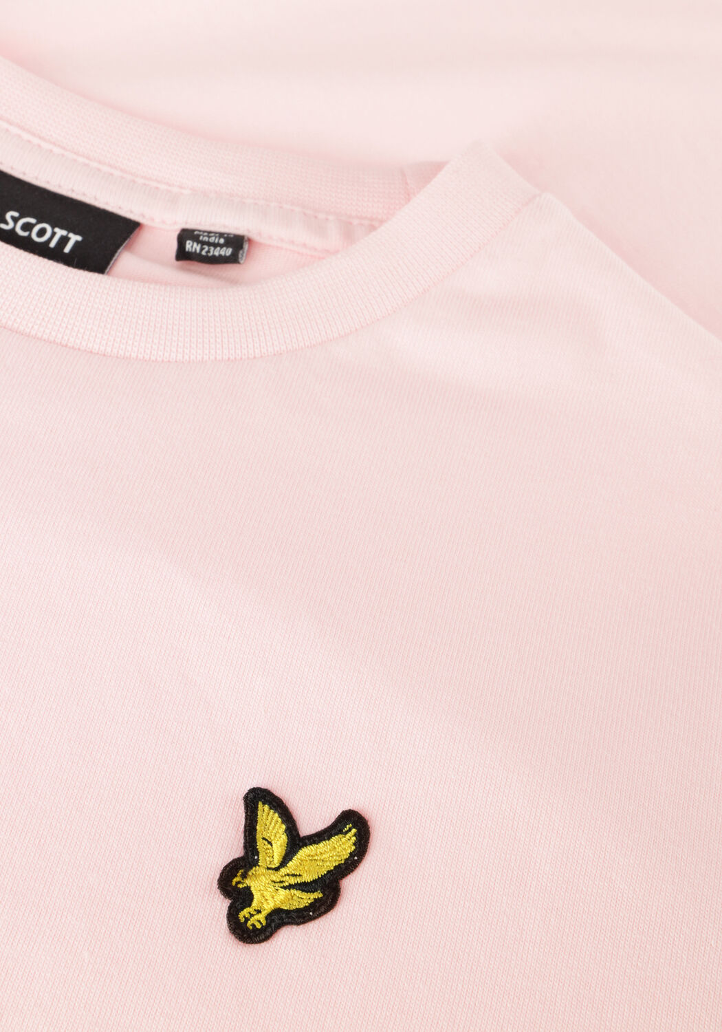LYLE & SCOTT T-shirt PLAIN T-SHIRT B Rose clair - large