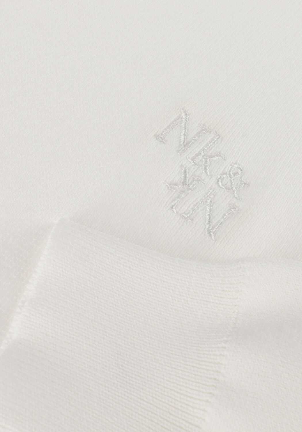 NIK & NIK Col roul&eacute; JASE TURTLENECK en blanc - large