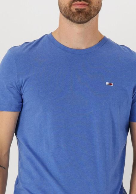 TOMMY JEANS T-shirt TJM XSLIM JASPE HTR TEE EXT en bleu - large