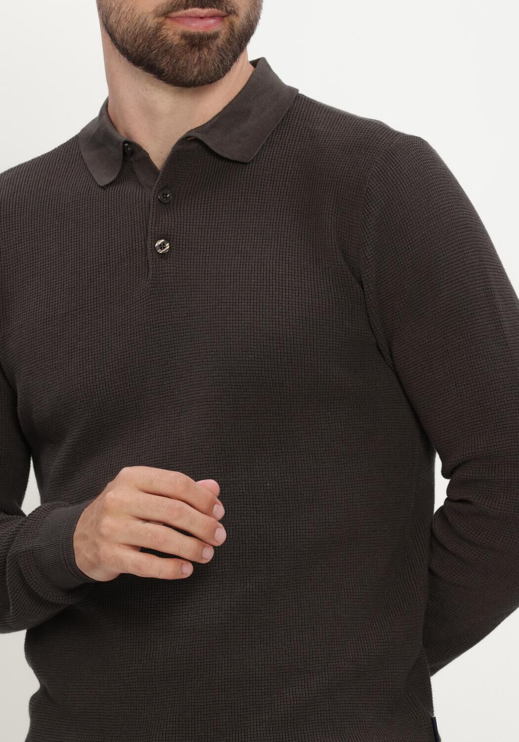 SAINT STEVE Polo SANDER-S Anthracite - large
