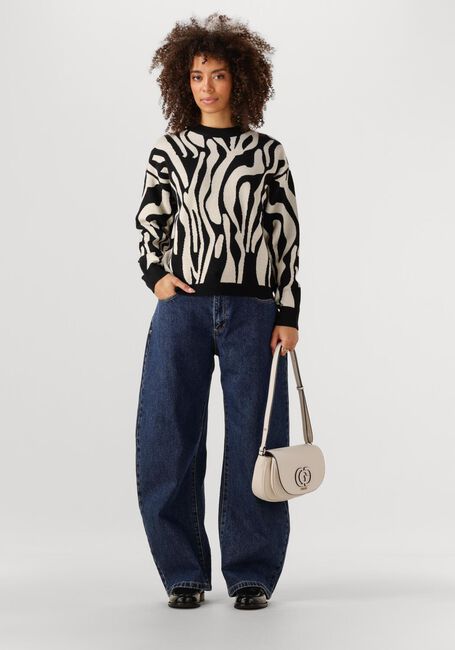 OBJECT Pull OBJREY LO L/S KNIT PULLOVER en multicolore - large