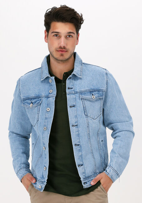 Blauwe PUREWHITE Spijkerjas 22010406 - large