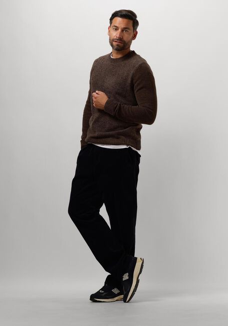 ANERKJENDT Pull AKSUNE CHENILLE KNIT en marron - large