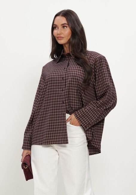 Bruine NEO NOIR  ANELLA CHECK SHIRT - large