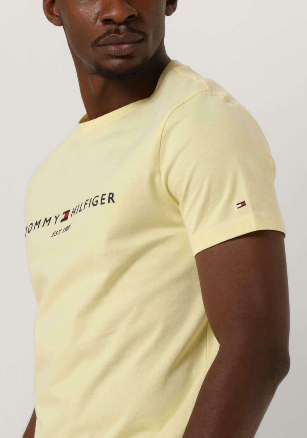 T shirt tommy jaune 2025
