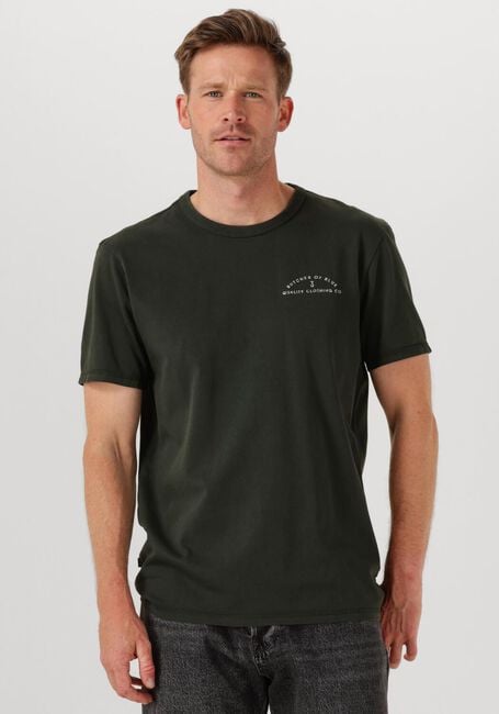 Donkergroene BUTCHER OF BLUE T-shirt ARMY QCC TEE - large