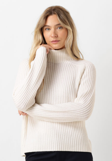 MOS MOSH Pull THYRA HIGHNECK KNIT Écru - large