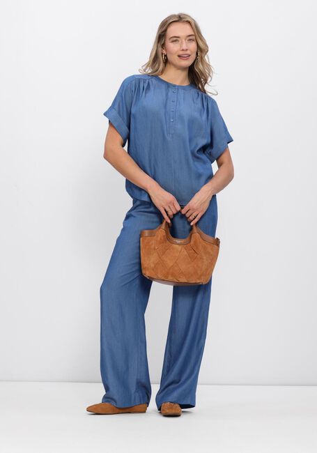 Blauwe MINUS  MSMIRJA BLOUSE - large