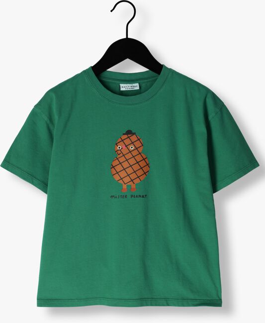 DAILY BRAT T-shirt PEANUT MAN T-SHIRT en vert - large