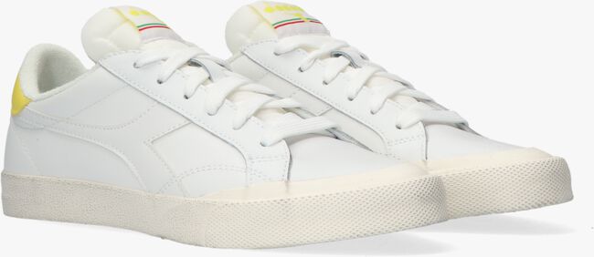 Witte DIADORA Lage sneakers MELODY MID LEATHER DIRTY - large