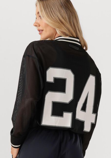 Zwarte HAUTE L'AMITIÉ Tops & T-shirts DRIFT POLO BLOUSE - large
