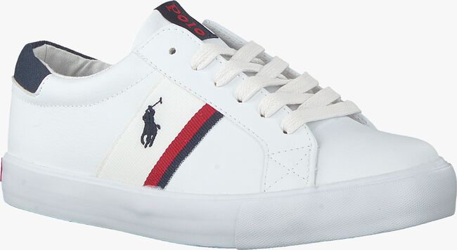 Witte POLO RALPH LAUREN Lage sneakers GAFFNEY  - large