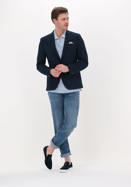 Lichtblauwe VANGUARD Polo SHORT SLEEVE POLO PIQUE STRETCH PEACHED - large