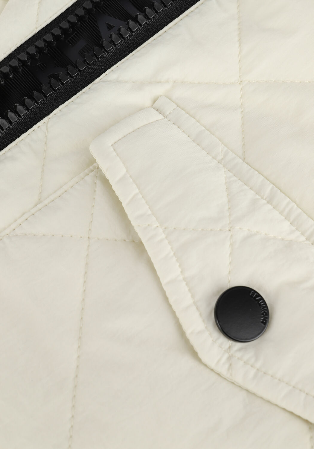 BEAUMONT Veste matelass&eacute; LONG COAT LIGHT PADDED &Eacute;cru - large
